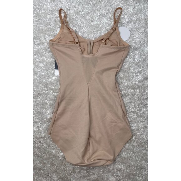 Miraclesuit Women's Bodysuit Briefer (Model 2783) Beige/Nude Size 36C - Picture 8 of 10